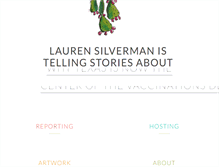 Tablet Screenshot of lrnsilverman.com